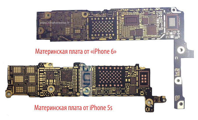 Материнская плата от iPhone 6