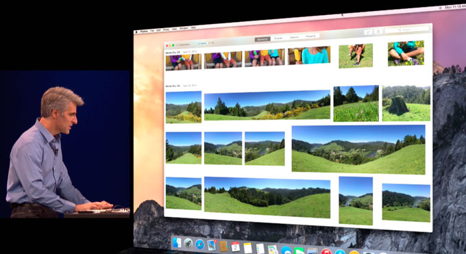 Стали известны возможности приложения Фото в OS X Yosemite