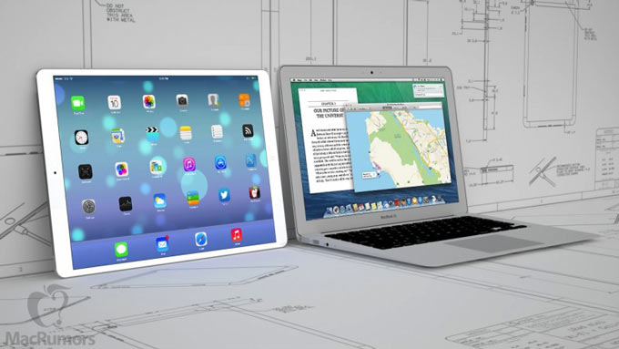 iPad Pro 12.9” может появиться в начале 2015 года