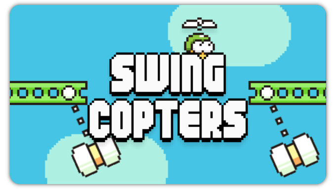 Swing Copters. Духовный наследник Flappy Bird