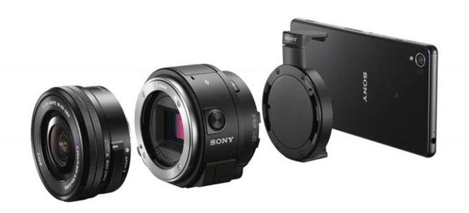 Sony втиснула беззеркальную камеру в объектив для iPhone