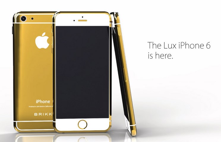 Начались предзаказы на iPhone 6 из 24-каратного золота