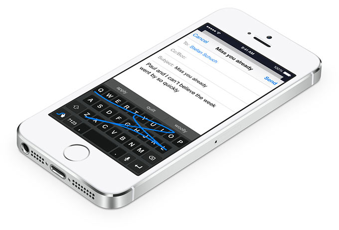 Сторонние клавиатуры SwiftKey и Fleksy станут доступны сразу после релиза iOS 8