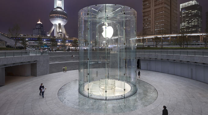 За два года Apple планирует открыть 25 магазинов Apple Store в Китае