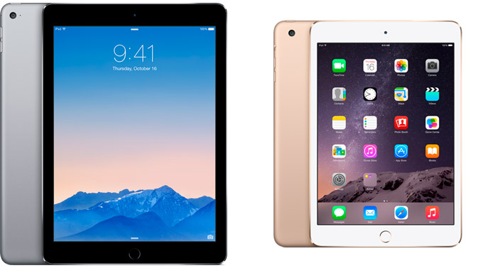 Начались продажи iPad Air 2 и iPad mini 3
