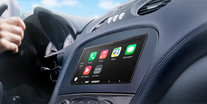 Alpine представила головное устройство с поддержкой CarPlay