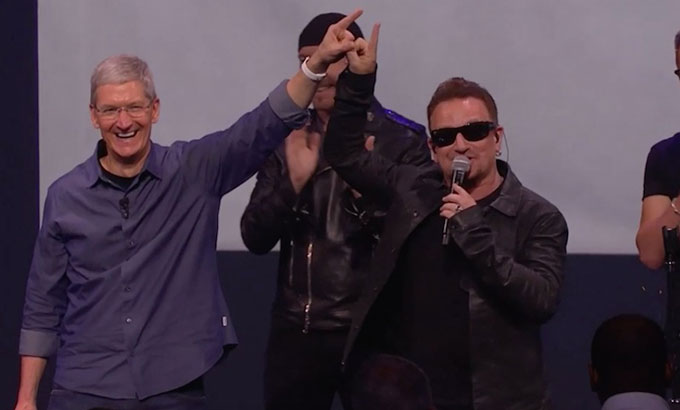 26 млн пользователей загрузили альбом U2 Songs of Innocence