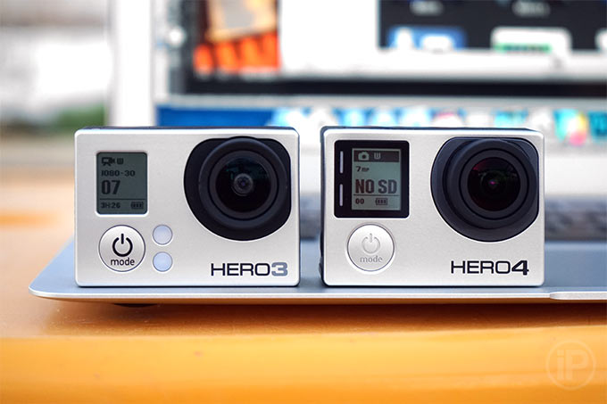 Сравнение экшн-камер GoPro Hero3  и 4