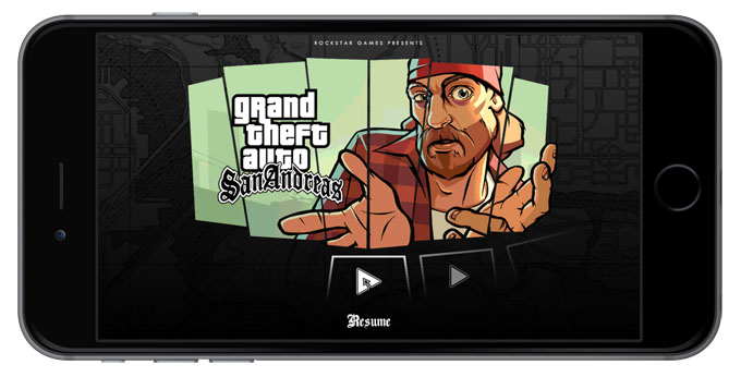 Grand Theft Auto: San Andreas. Поддержка iPhone 6 + Распродажа