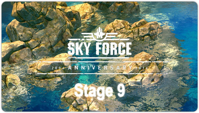 Сюжет Sky Force 2014 в очередной раз пополнился новым и сочным уровнем