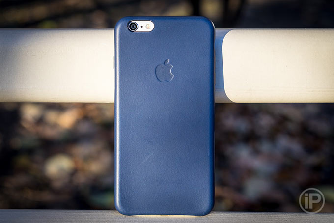 Обзор чехла Apple Leather Case для iPhone 6 Plus. Один из лучших