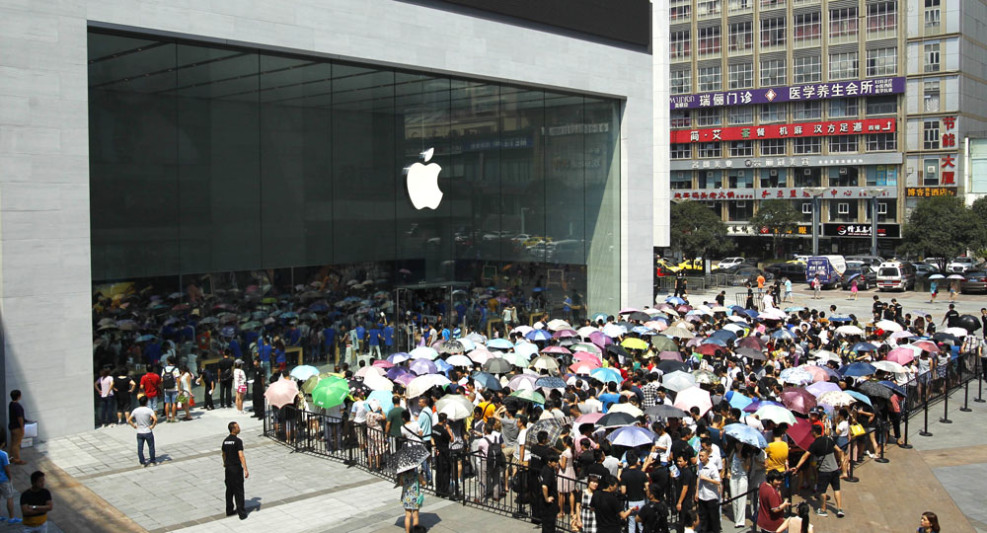 Apple обогнала Samsung по рейтингу популярности в Китае