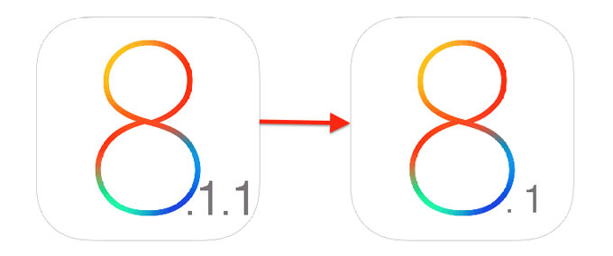 Как выполнить даунгрейд с iOS 8.1.1 до 8.1. Инструкция.