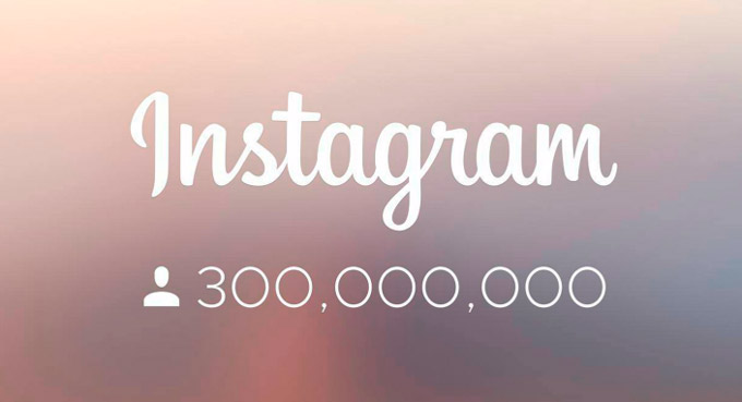 Instagram достиг отметки в 300 миллионов активных пользователей