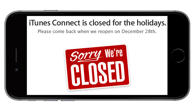 App Store уйдет на каникулы и будет недоступен для разработчиков с 22 по 29 декабря