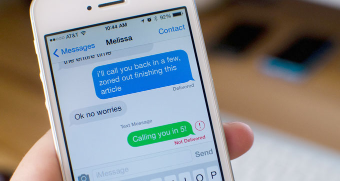 Боремся с проблемами отправки SMS-сообщений на iPhone
