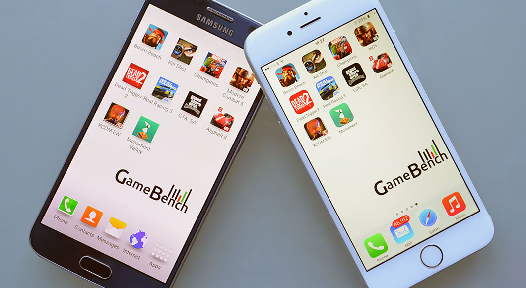 iPhone 6 оказался производительнее Galaxy S6 в реальных играх