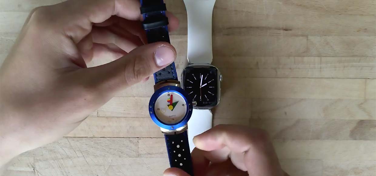 Apple Watch против точильного станка