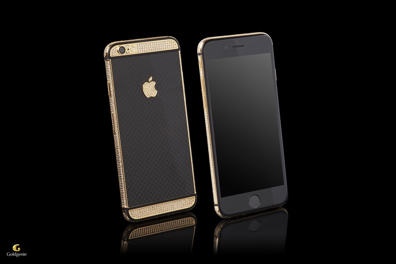 Goldgenie выпустит iPhone 6 в карбоновом корпусе и кристалами Swarovski