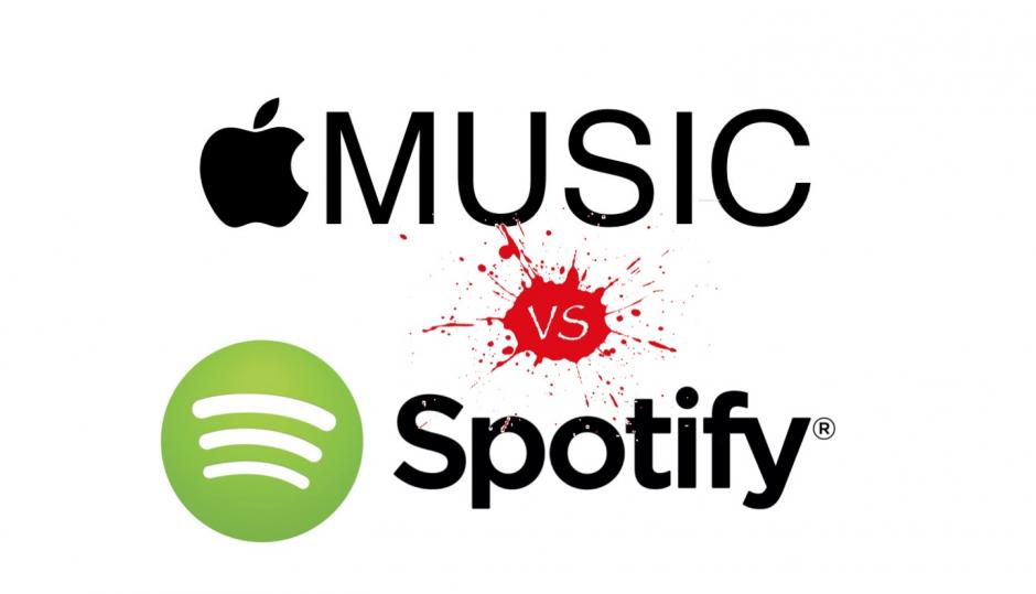 Сравнение Apple Music и Spotify
