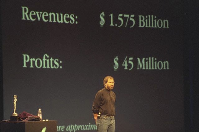 STEVE JOBS AT MACWORLD EXPO IN SAN FRANCISCO