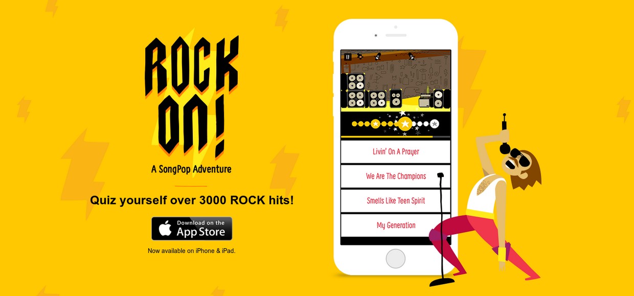 Rock on. Угадай рок-мелодию