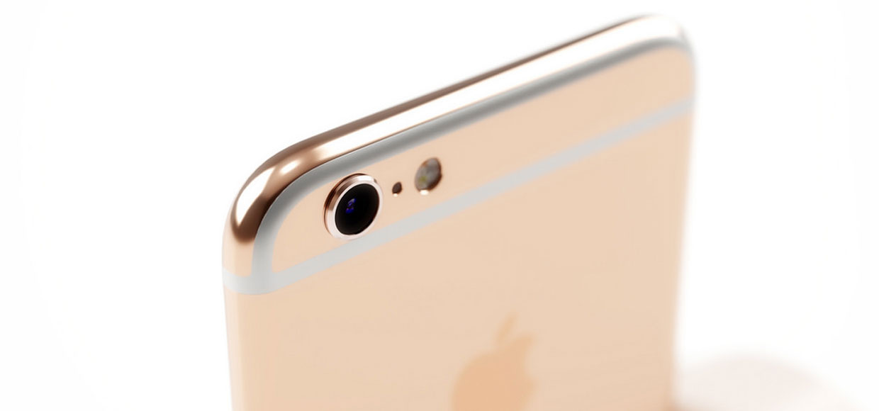 Как может выглядеть iPhone 6s  в корпусе из розового золота