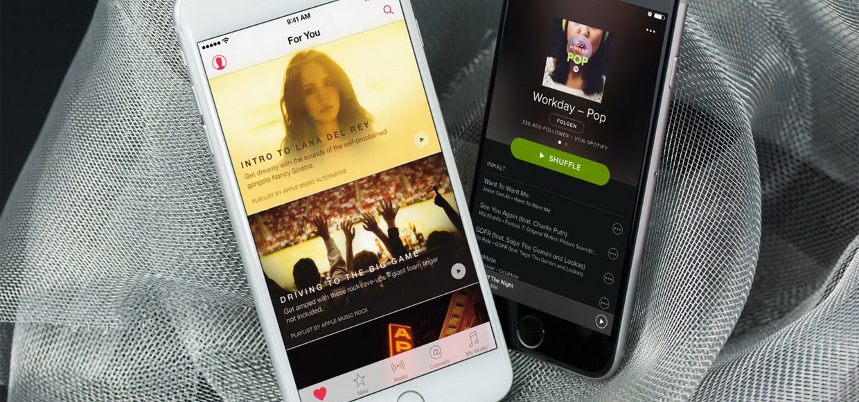 Apple Music против Spotify: чей звук круче?