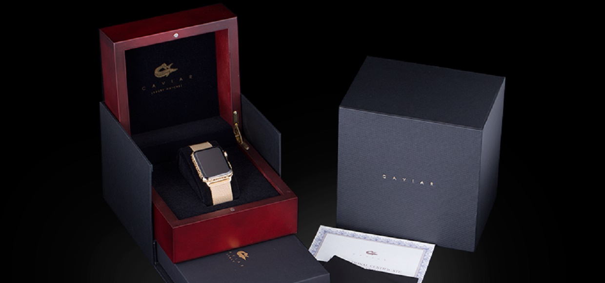Caviar представила новую коллекцию Apple Watch