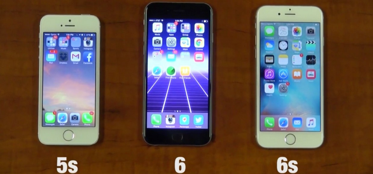 Сравнение скорости работы Touch ID в iPhone 5s, 6, и 6s