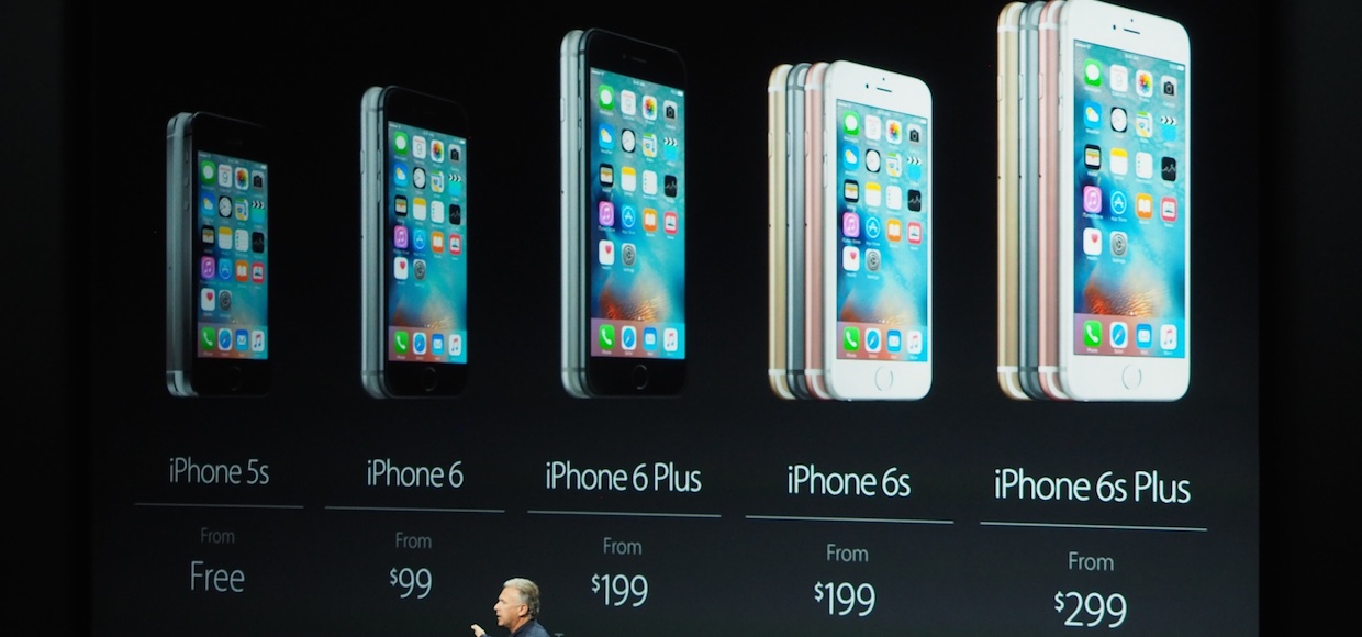 Стоимость производства iPhone 6S