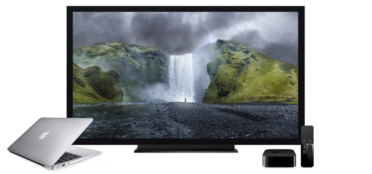 Как выводить изображение с Mac на Apple TV
