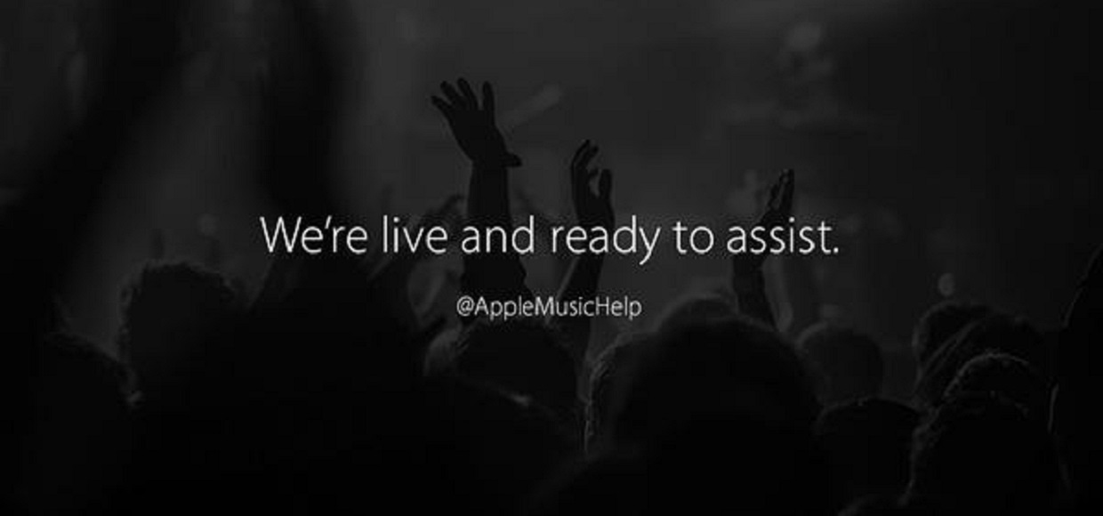 Онлайн-поддержка Apple Music в Twitter