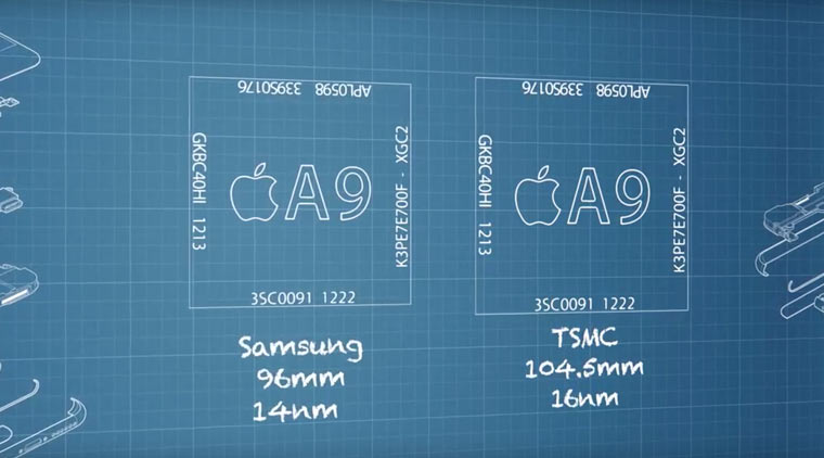 Сравнение автономности iPhone 6s на разных процессорах