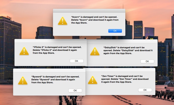 Mac App Store Bug