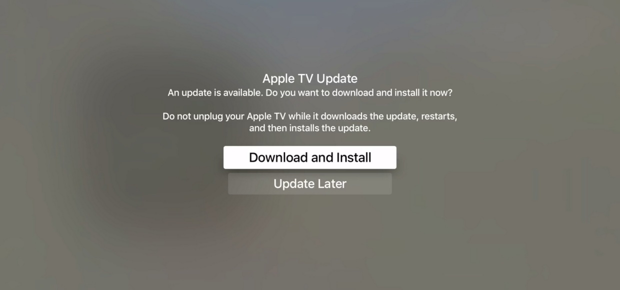 Apple выпустила tvOS 9.0.1 для Apple TV 4