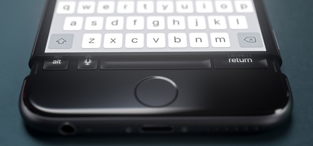 Новый концепт iPhone 6K с выдвижной клавиатурой