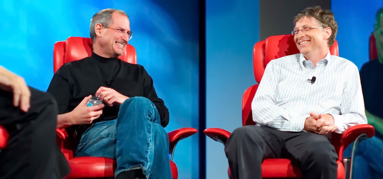 Стив Джобс и Билл Гейтс отправились на Бродвей