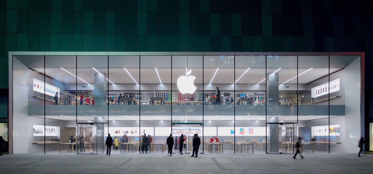 Apple открывает новые магазины в Китае