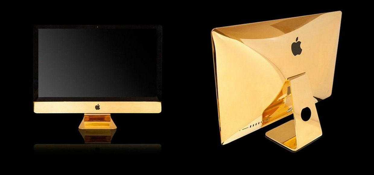 Goldgenie отправит в Китай 50 золотых iMac