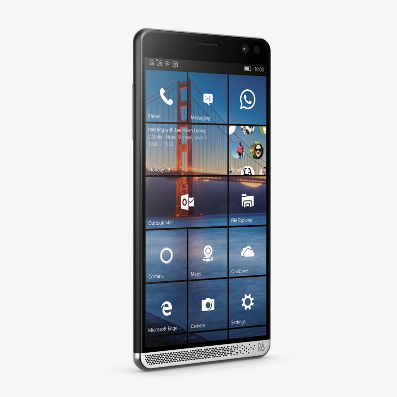 HP Elite x3 right facing