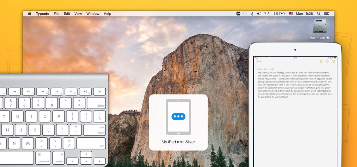 Превращаем Mac в беспроводную клавиатуру для iPhone или iPad