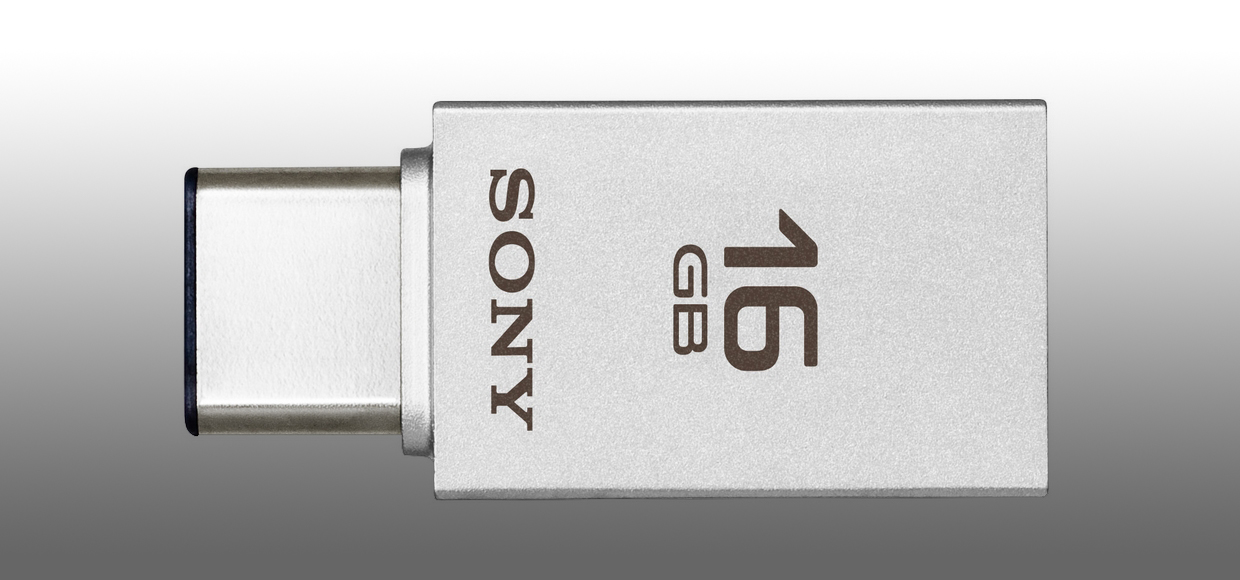 Sony представила флешку с коннекторами USB-C и USB-A