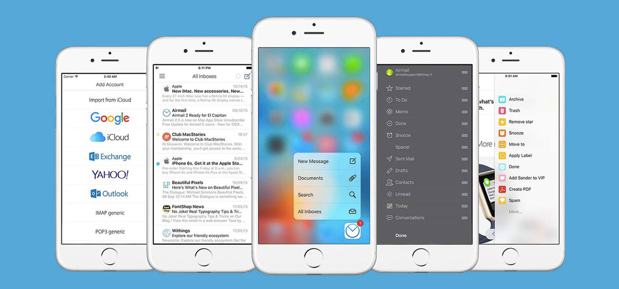 AirMail для iPhone дебютировал в App Store
