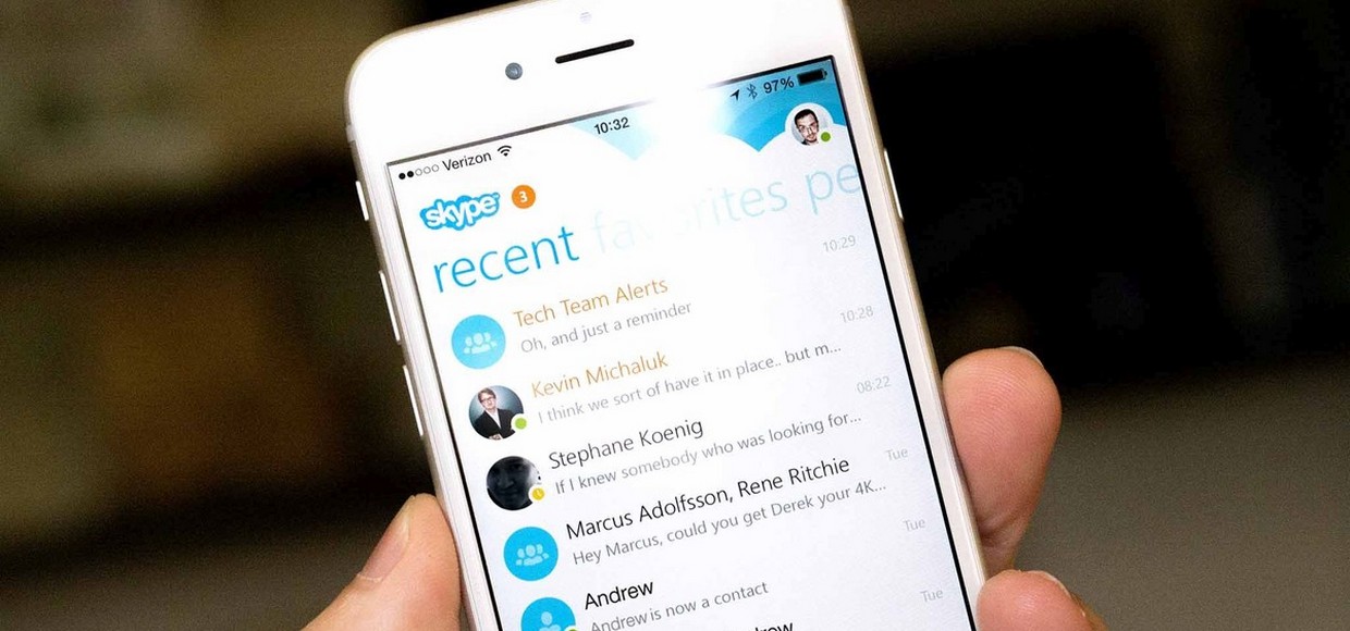 Skype вводит групповые видеозвонки на iOS и Android