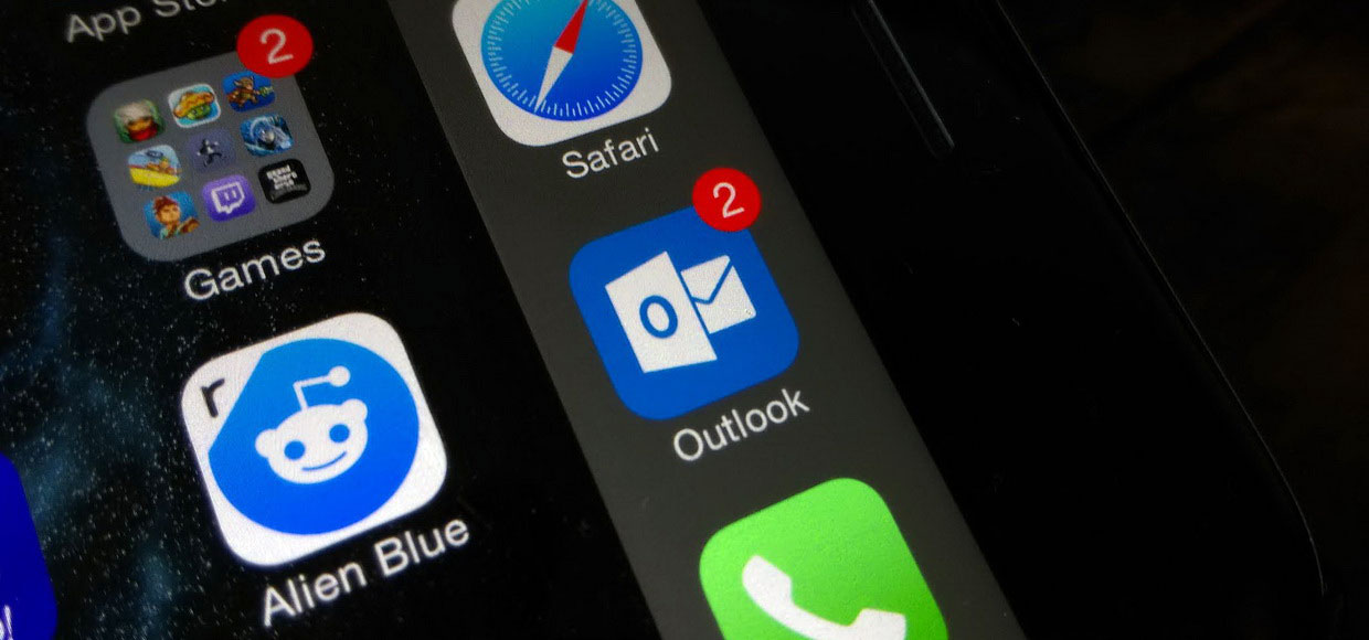 Microsoft добавила поддержку Touch ID в Outlook