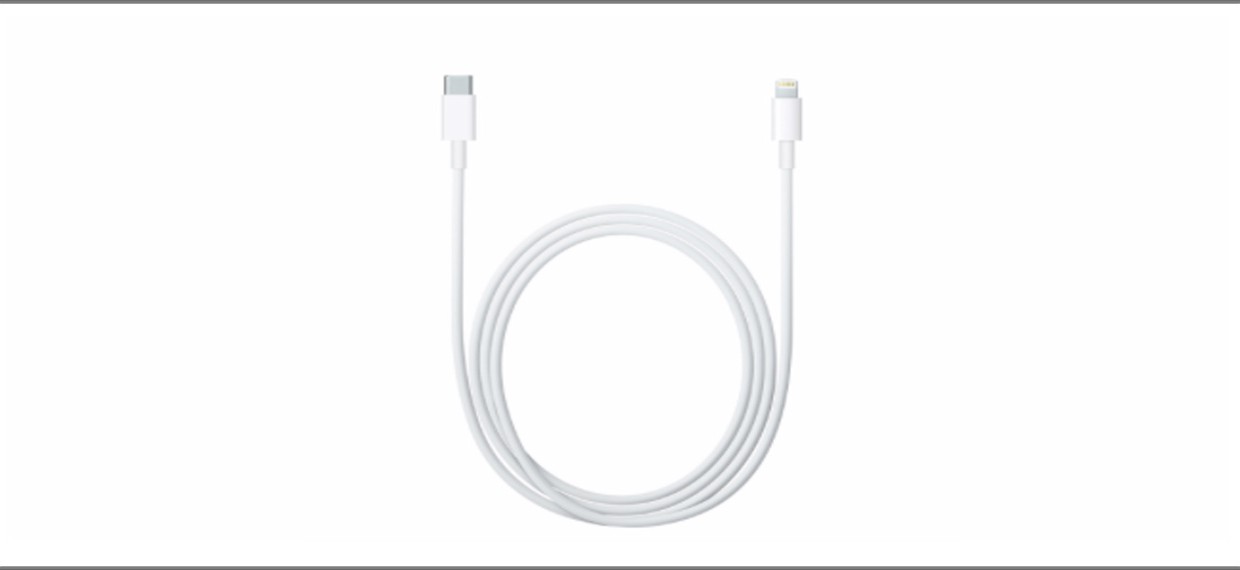 Apple выпустила Lightning кабель для USB-C