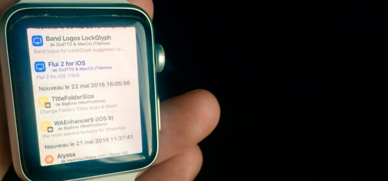 Apple Watch Cydia