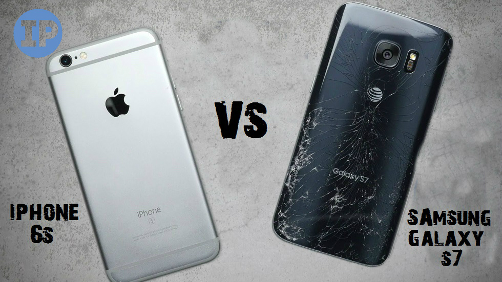 Самый строгий краш-тест. iPhone 6s vs Galaxy S7