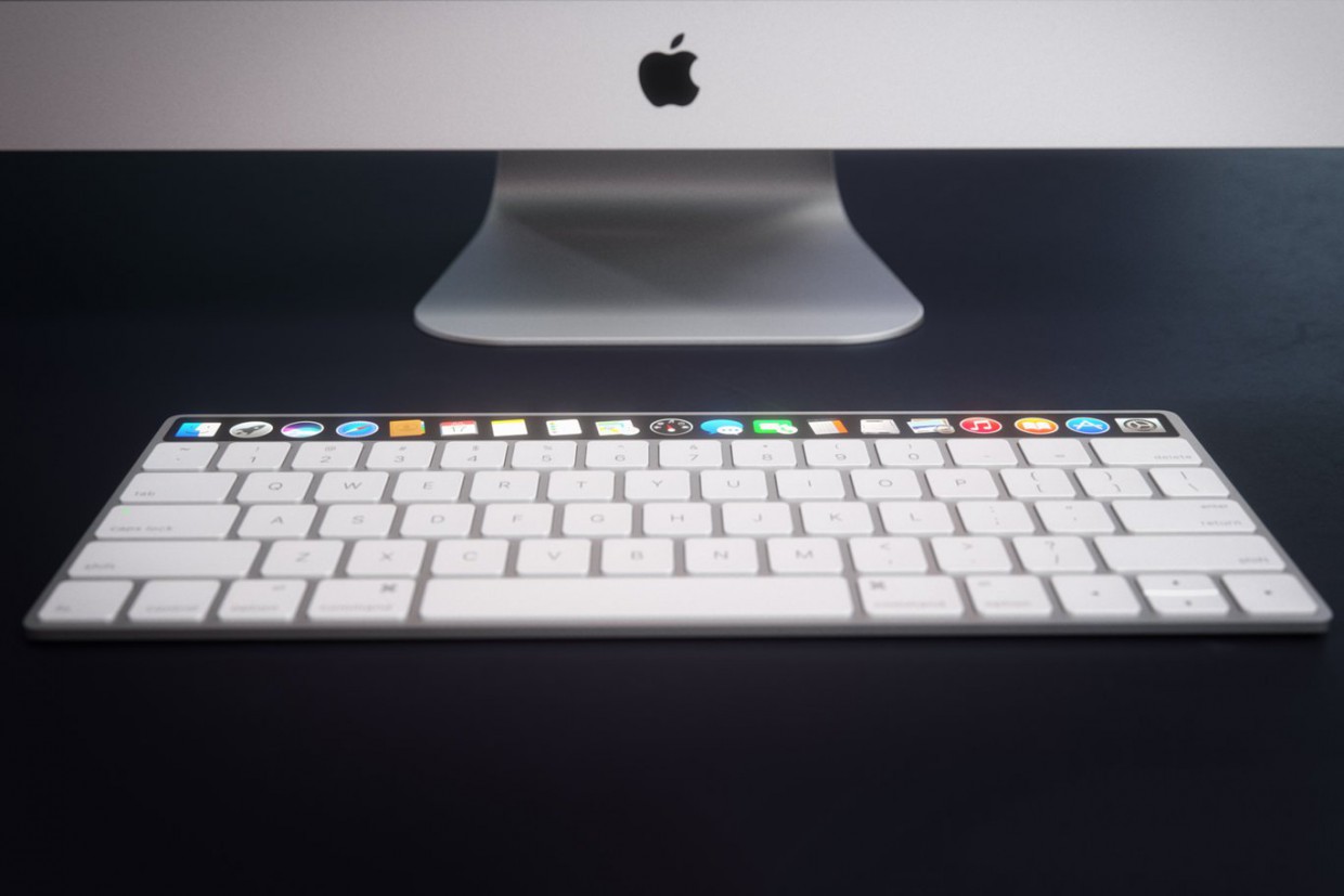 Представлен концепт Apple Magic Keyboard с OLED-панелью